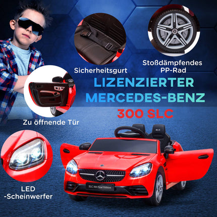 Electric car for children, Remote control, USB music, Red
