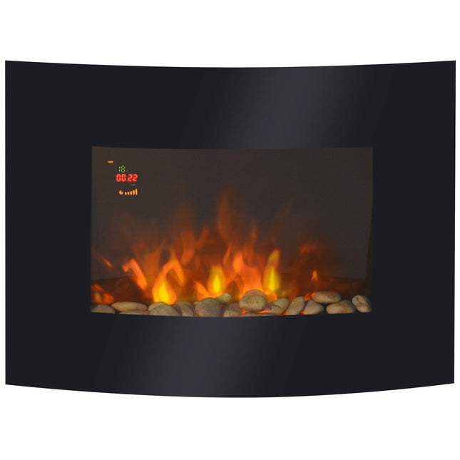 Elektrický nástěnný krb 65cm – útulná atmosféra domova