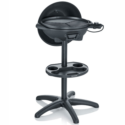 Elektrický kulový gril na sloupovém stojanu s poklopem, PG8541