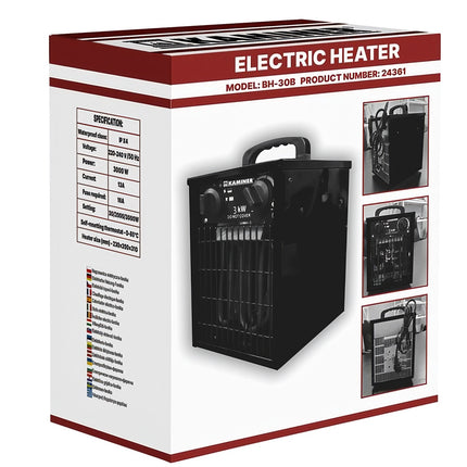 Elektroheizung - Heizlüfter Kaminer 24361