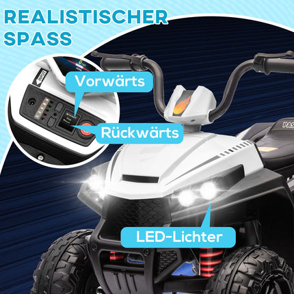 12V Kids Electric Quad, metal, MP3, 3-5 years, 5 km/h
