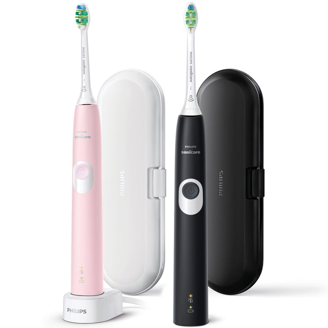 Elektrický zubní kartáček ProtectiveClean 4300 DUO BLK/PINK HX6800/35