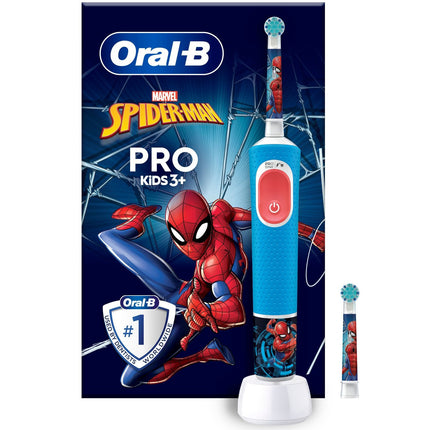 Elektrický zubní kartáček Vitality Pro Kids Spiderman + extra náhradní hlavice