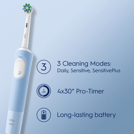 Elektrický zubní kartáček Vitality Pro Vapor Blue CA HBOX