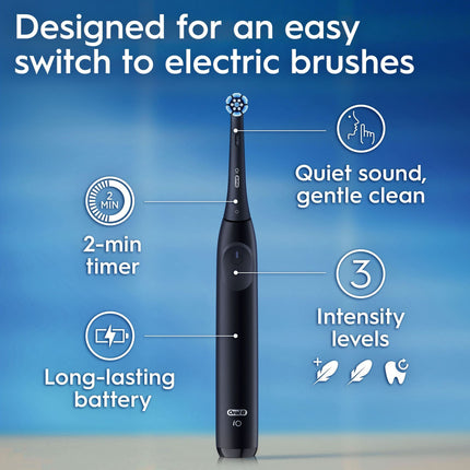 Elektrický zubní kartáček iO2 Series Duo Night Black / Forest Green