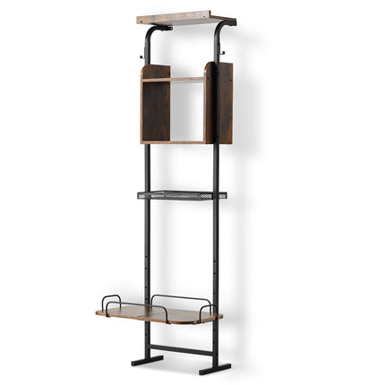 Elevated Dog Feeding Station With Storage, Adjustable Height