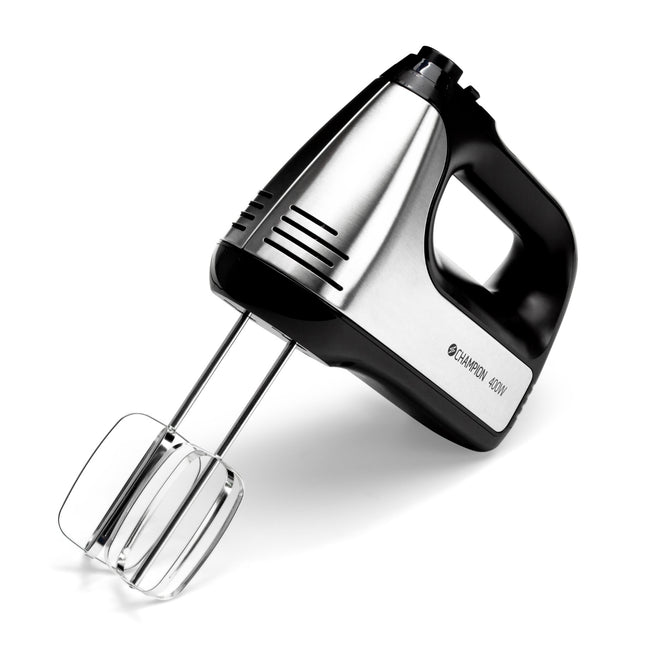 Elvisp 400W 5-Gang + Turbo EV400 Schwarz/Edelstahl