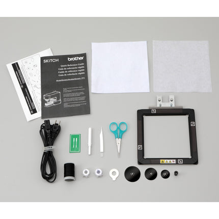 Vyšívací stroj s Bluetooth, rámeček 100x100 mm