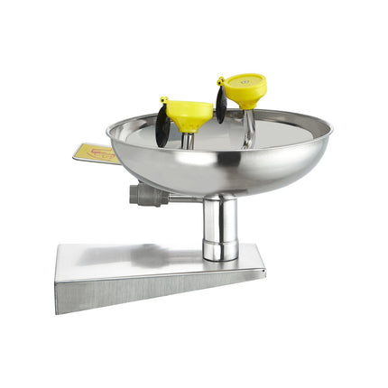 Emergency Eyewash Station – Wall-Mounted Stainless Steel