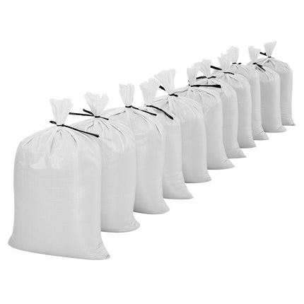 Empty Sandbags 100-Pack, 40 x 66 cm, With Ties