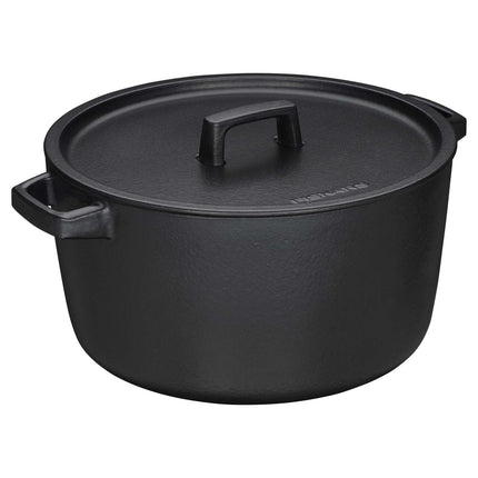 Smaltovaný hrnec s poklicí, objem 6L