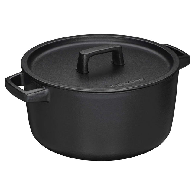 Smaltovaný hrnec s poklicí, objem 4L