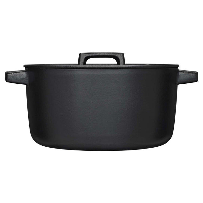 Smaltovaný hrnec s poklicí, objem 4L