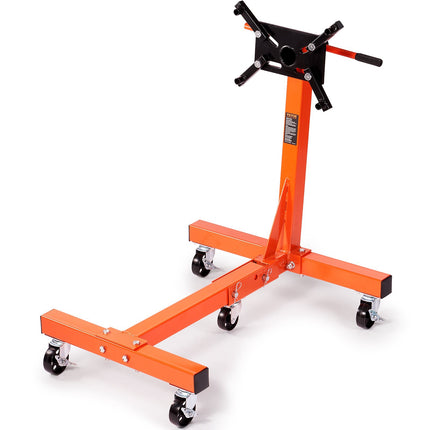 Engine Stand 1500 lb, 360 Rotating, Folding 5-Caster