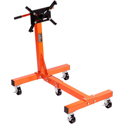 Engine Stand 1500 lb, 360 Rotating, Folding 5-Caster
