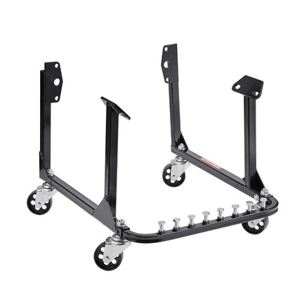 Engine Stand, 750 lb Steel with 4 Swivel Casters