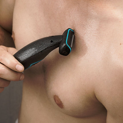 Epilátor a zastřihovač těla s prodlouženou rukojetí InnovaGoods IG114543