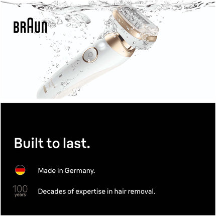 Epilátor Wet & Dry, dlouhotrvající hladká pokožka, zlatá
