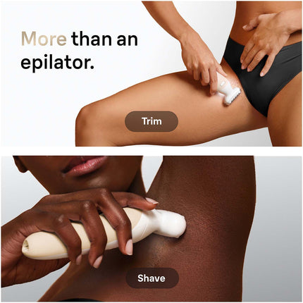 Epilátor Wet & Dry, dlouhotrvající hladká pokožka, zlatá