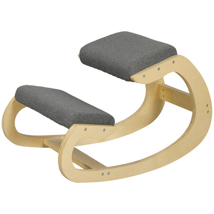 Ergonomická houpací klekačka pro lepší držení těla, šedá