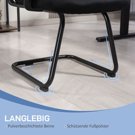 Ergonomická síťovaná židle, pěna, kovové nohy, černá