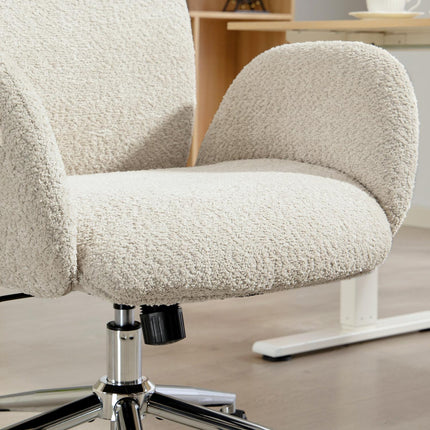 Ergonomická kancelářská židle, nastavitelná opěrka hlavy, naklápění, šedo-bílá
