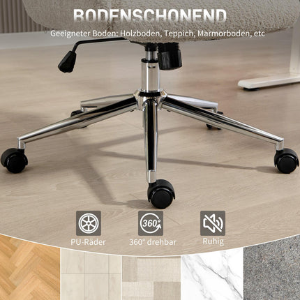 Ergonomická kancelářská židle, nastavitelná opěrka hlavy, naklápění, šedo-bílá