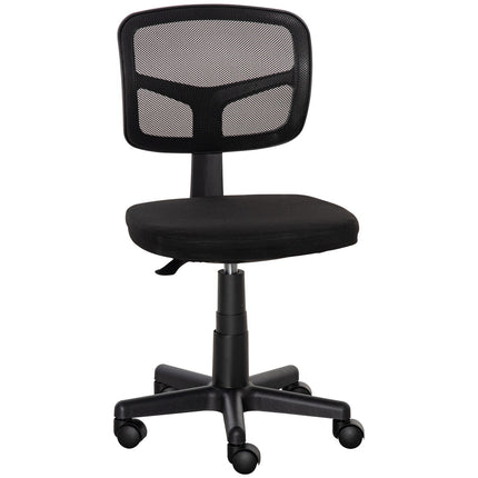Ergonomická kancelářská židle, nastavitelná výška, černá síťovina