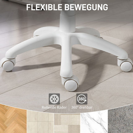 Ergonomická kancelářská židle, nastavitelná výška, modrá síťovina