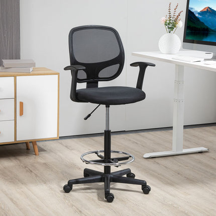 Ergonomická otočná kancelářská židle s nastavitelným opěrným kruhem