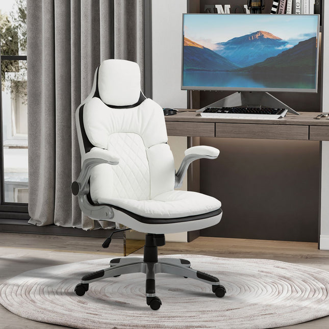 Ergonomická kancelářská židle, nastavitelná výška a sklopné područky