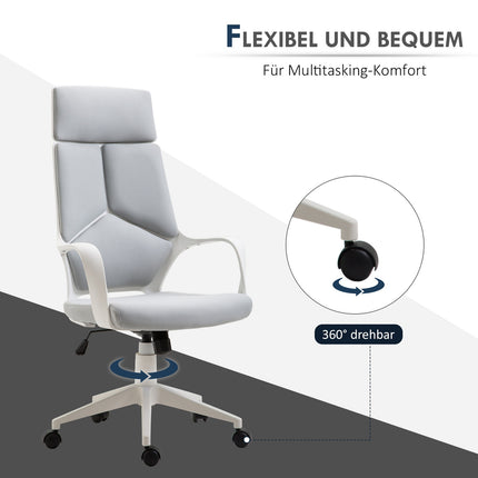 Ergonomická kancelářská židle, vysoké opěradlo, nastavitelná výška
