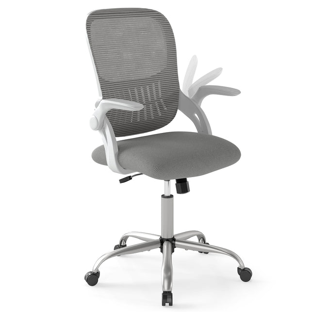 Ergonomická kancelářská židle se sklopnými područkami a funkcí naklápění
