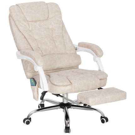 Ergonomická kancelářská židle s masáží, polohováním a podnožkou
