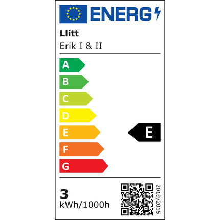 Erik II nástěnné svítidlo LED IP65 3000K 6W 494lm bílá