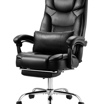 Executive Office Chair, High Back, Footrest, 135 Recline