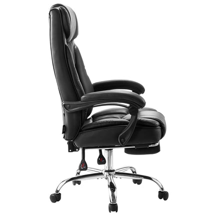Executive Office Chair, High Back, Footrest, 135 Recline