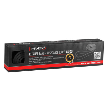 Exercise Band, Black – Resistance Training Fitness