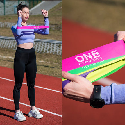 Sada posilovacích gum – odporové gumy na fitness