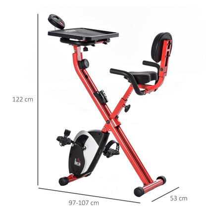 Rotoped, setrvačník 1.5 kg, 8stupňový odpor, červeno-černý