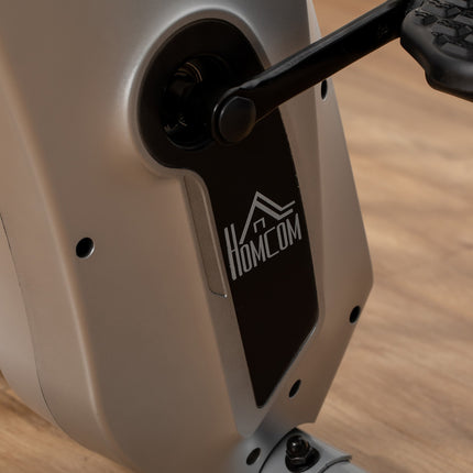 Folding exercise bike with 8-level magnetic resistance
