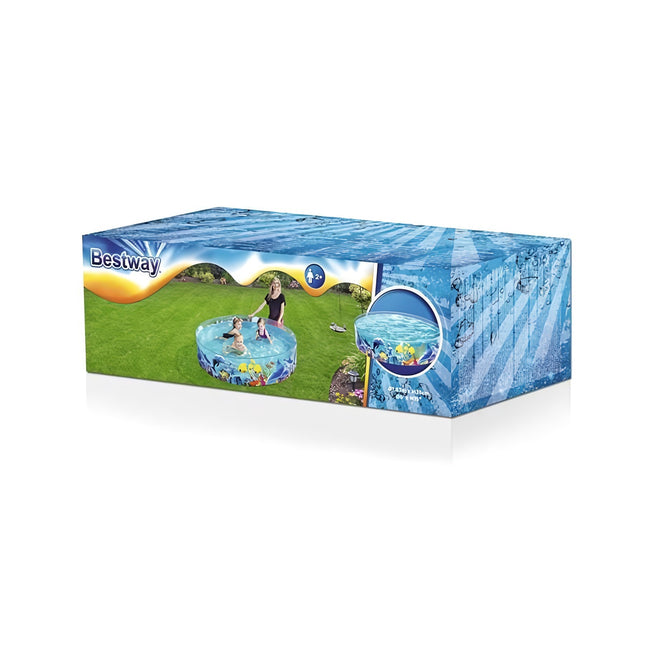 Dětský nafukovací bazén 183x38cm BESTWAY 55030