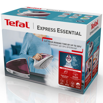 Parní generátor Express Essential fialový SV6110E0