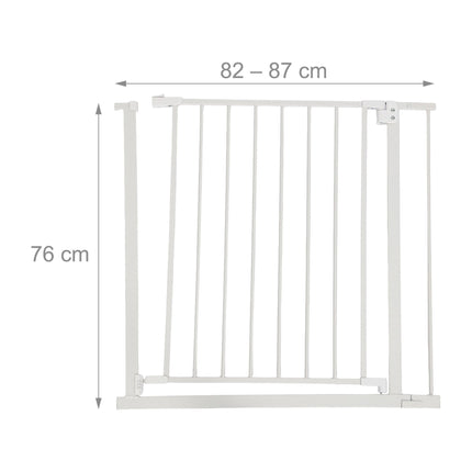 Roztažitelná bezpečnostní zábrana do dveří a na schody, 75–100 cm