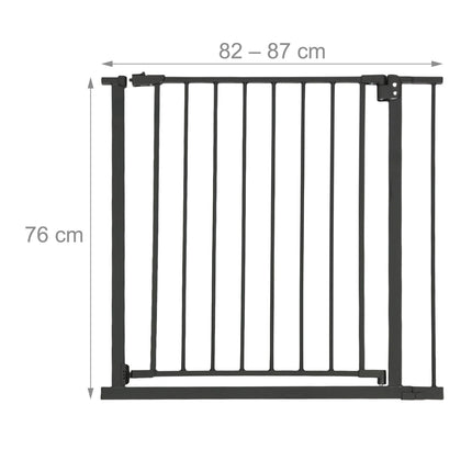 Extendable Safety Gate for Doors & Stairs, 75–100 cm