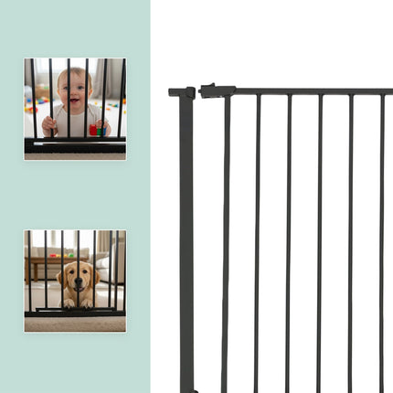 Extendable Safety Gate for Doors & Stairs, 75–100 cm