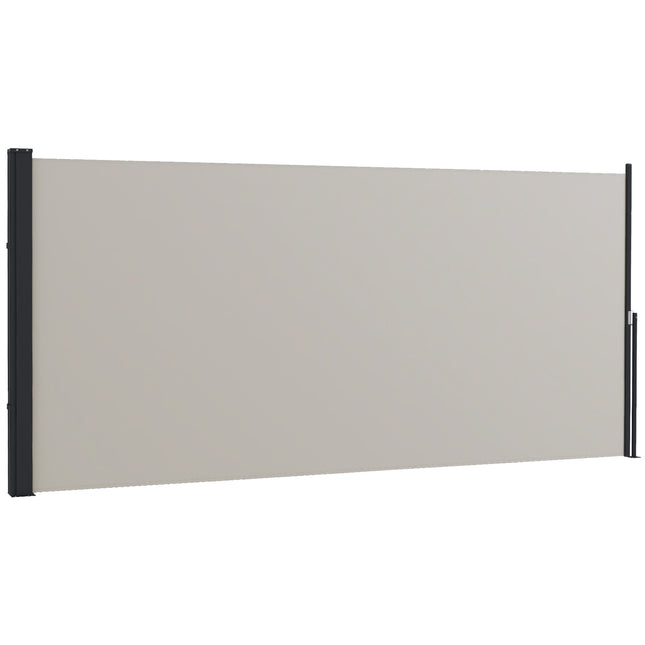 Zatahovací boční zástěna, 300 x 140 cm, ochrana proti UV a větru