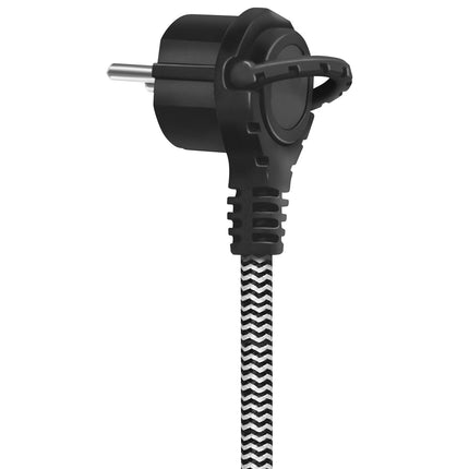 Prodlužovací kabel s uzemněním, textilní 3m