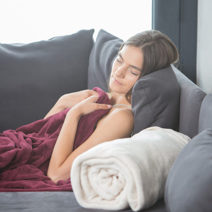 Extra großes Kuschelplaid