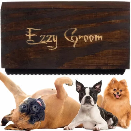 Ezzy Groom kartáč na srst měkký/tvrdý